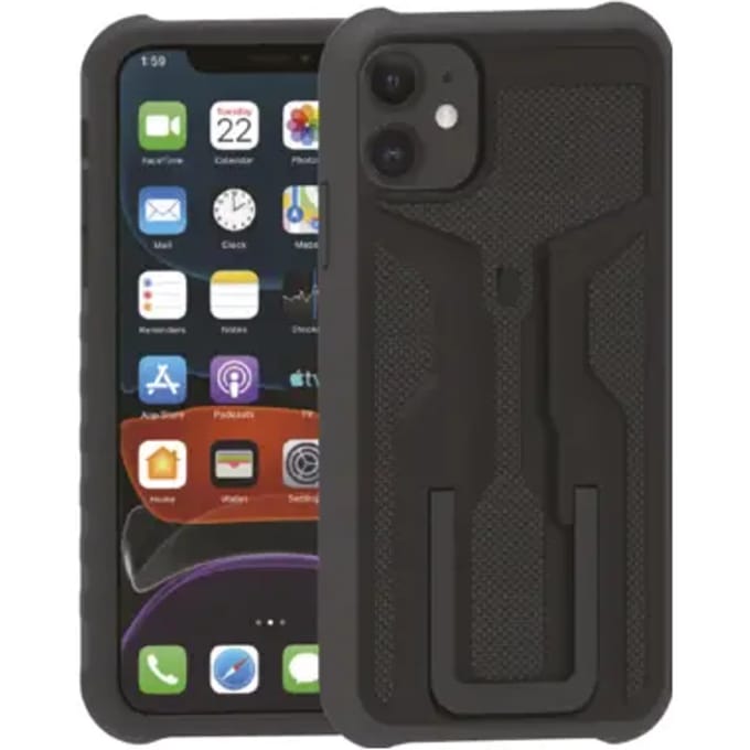 Topeak Ridecase iPhone 11 - krasbestendig polymeer - draadloos opladen