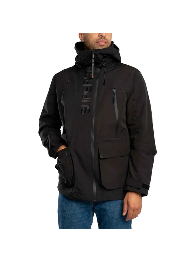 Superdry - Capuchon Ultimate Geborduurde Windbreaker - Heren