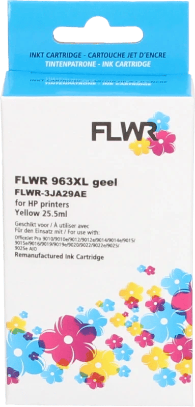 FLWR HP 963XL geel (Huismerk (remanufactured))