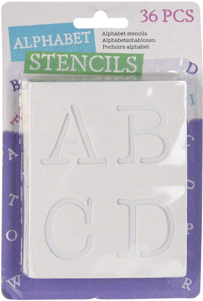 Stencils Letters, 36dlg.