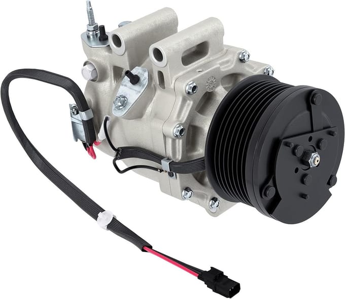 Airco Compressor - Klimaatregeling - Auto Koeling - Directe Vervanging - 6.29 kg - Grijs