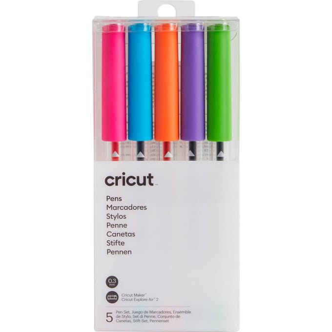 Cricut pennen "Point Pens - Extra Fine" - Brights