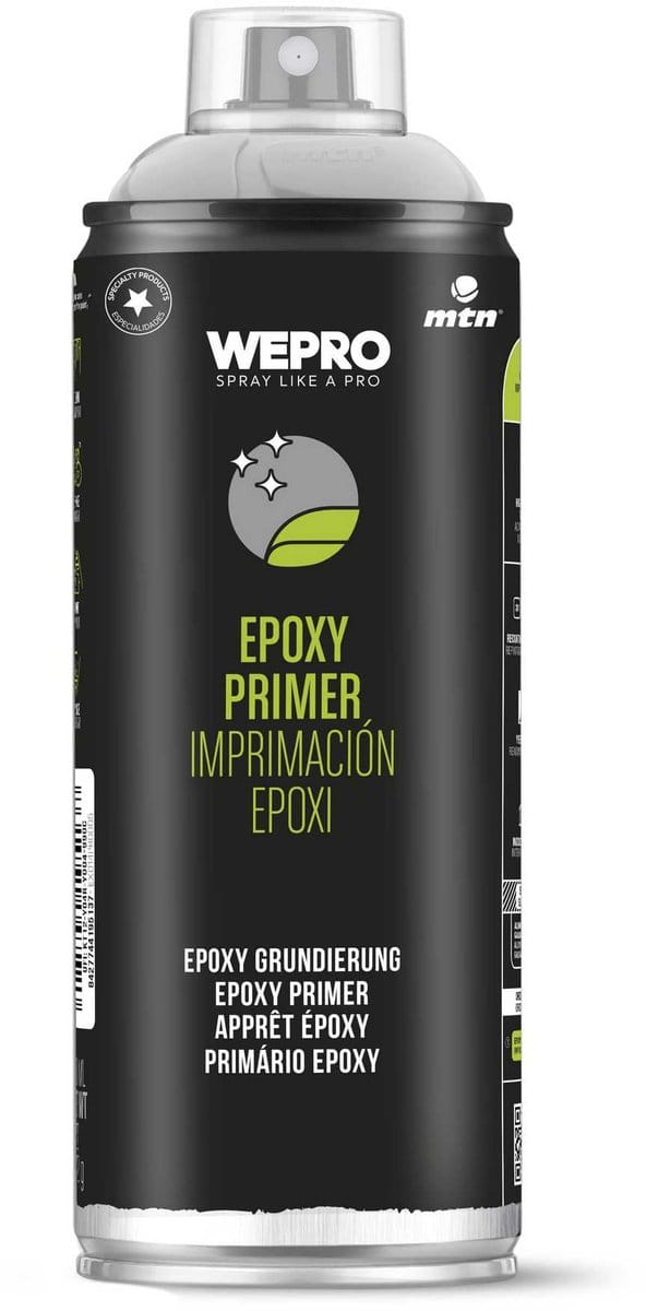 Spuitbus Epoxy Primer Grijs MTN WEPRO 400ML