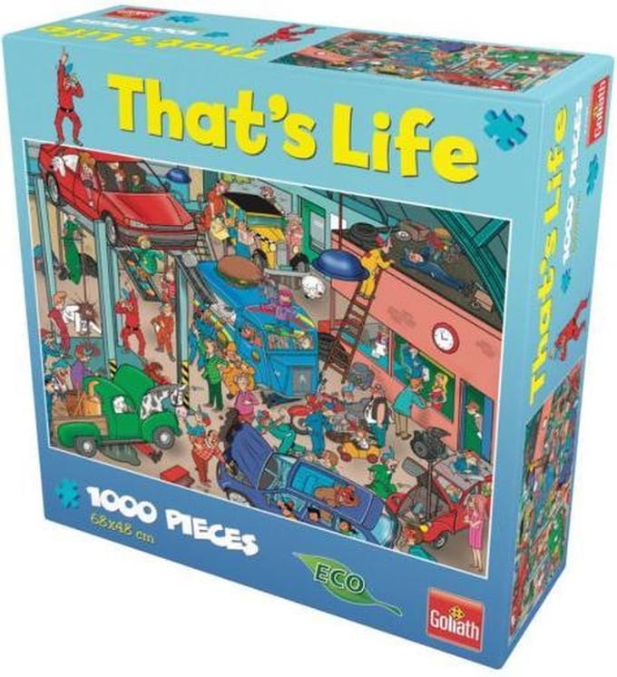 Goliath - That's Life - Puzzle - Garage (1000pcs) (71387)