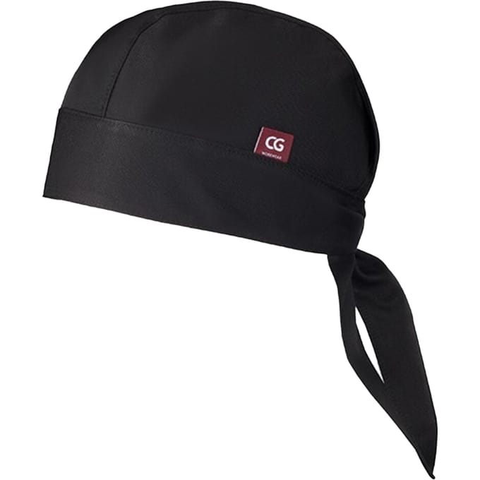CG Workwear Prato klassieke koksmuts (Zwart)