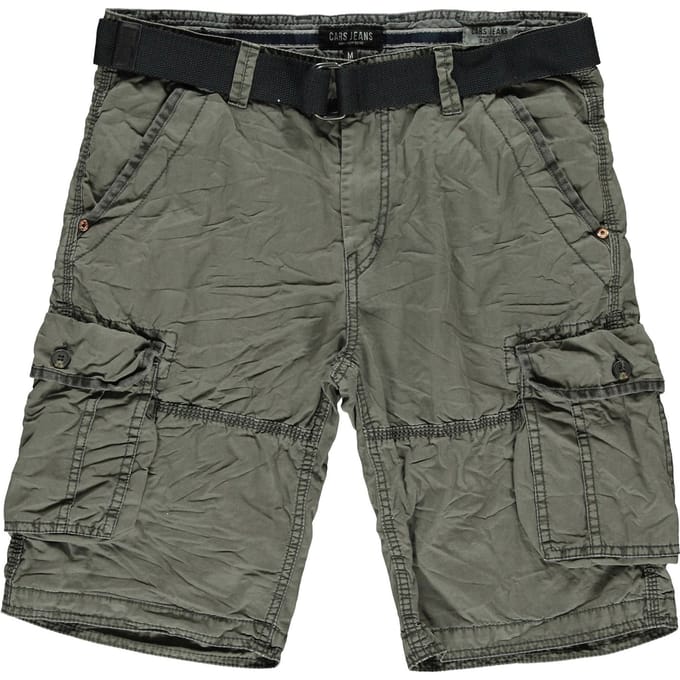 Cars Jeans Short Durras Heren Broek - Antra - Maat L