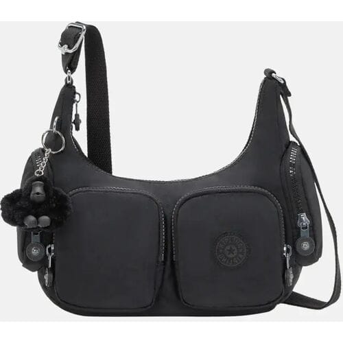 Kipling Rikka crossbody tas S black noir