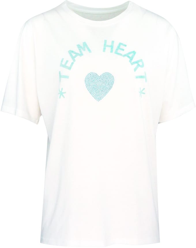 Frogbox • wit t-shirt team heart • maat 36