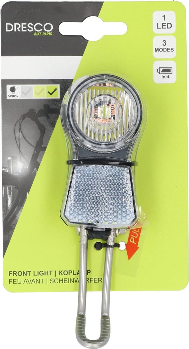 Dresco Led Battery Front Light Swift 2.0