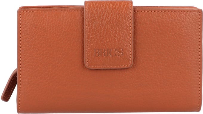 BRIC'S Leren Portemonnee Marmolada Purse Tabacco Lichtbruin