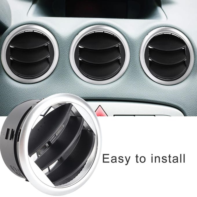 Voiture Auto Climatisation Bouche d'Aération Déflecteur Tableau de Bord pour Suzuki SX4Swift 2005?2013 gray