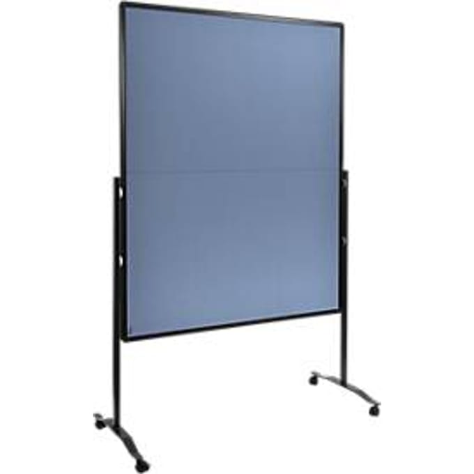 Presentatiebord Legamaster PREMIUM PLUS opvouwbaar, textiel, blauwgrijs