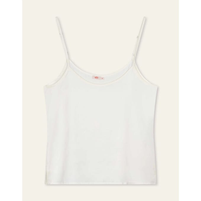 Oilily Baksha Solid Spaghetti-top- maat40 Wit