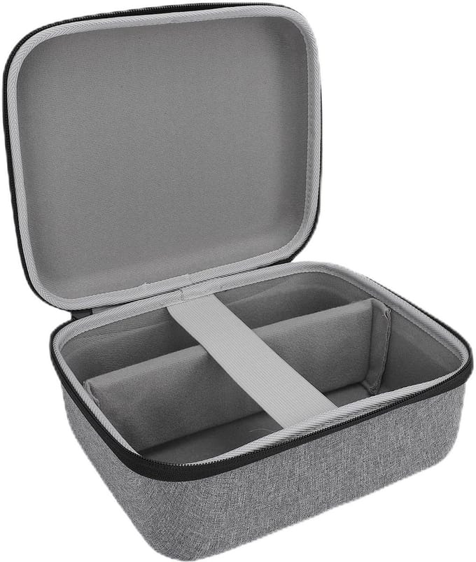 Dailygoods - Harde Draagtas voor Projector met Aparte Opbergruimte