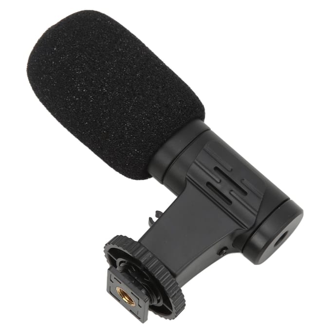 Microphone MIC 06 pour téléphone portable, mini microphone 3,5 mm pour conférence en direct, vidéo, vlog