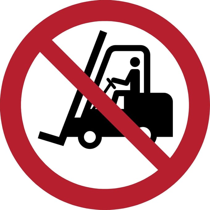 Pictogram bordje djois rookverbod ø200mm rd