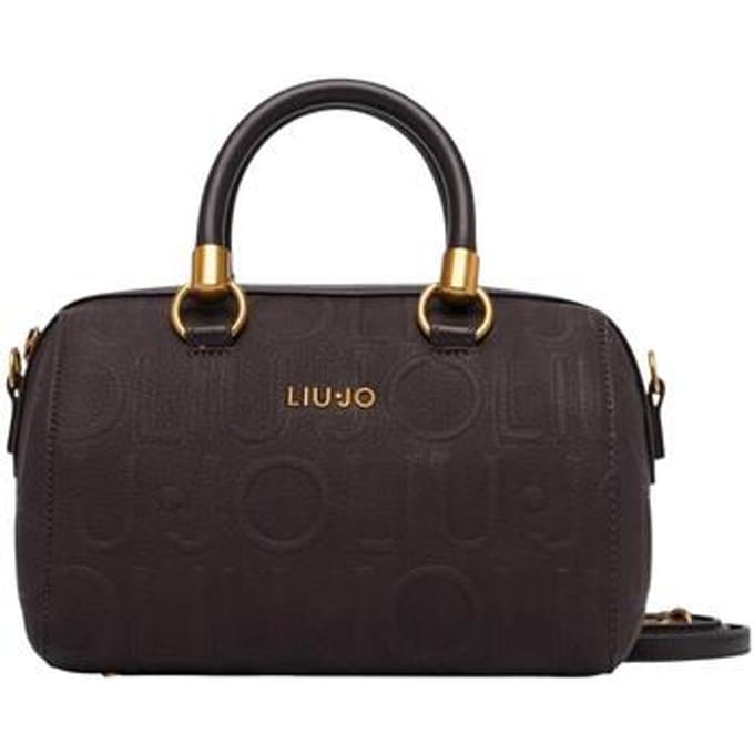 LIU JO handtas schoudertas Manh Trunk Bag Deep Brown donkerbruin