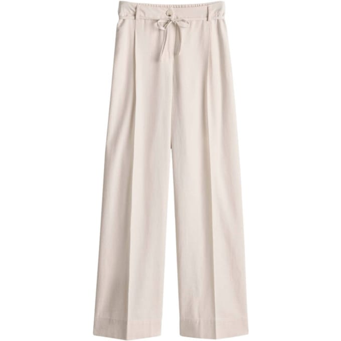 Broek van mix van katoen en linnen model 'Meeri costal'