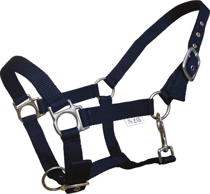 S2g Halster Standard Pony Verstelbaar Nylon Donkerblauw