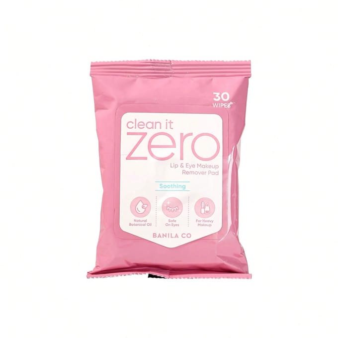 Lingette Demaquillante Lèvres & Yeux Clean It Zero pink