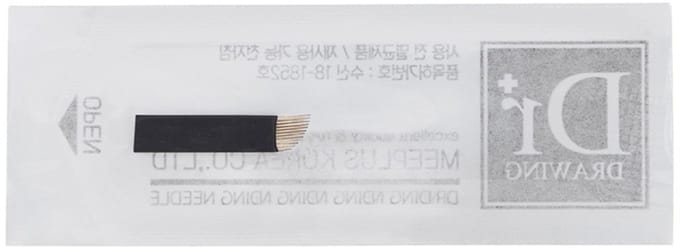 Dr. Drawing Microblading Microblades DRE 1225 / 12 bladen 20 stuks.