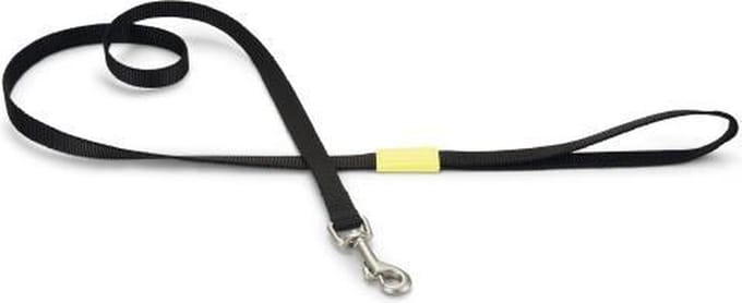 Beeztees nylon looplijn Uni zwart 120 cm x 15 mm