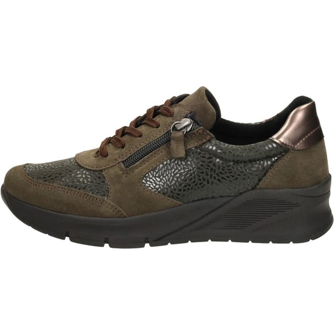 SUB55 Comfort Collection Mary 05 Veterschoenen Laag - groen - Maat 37
