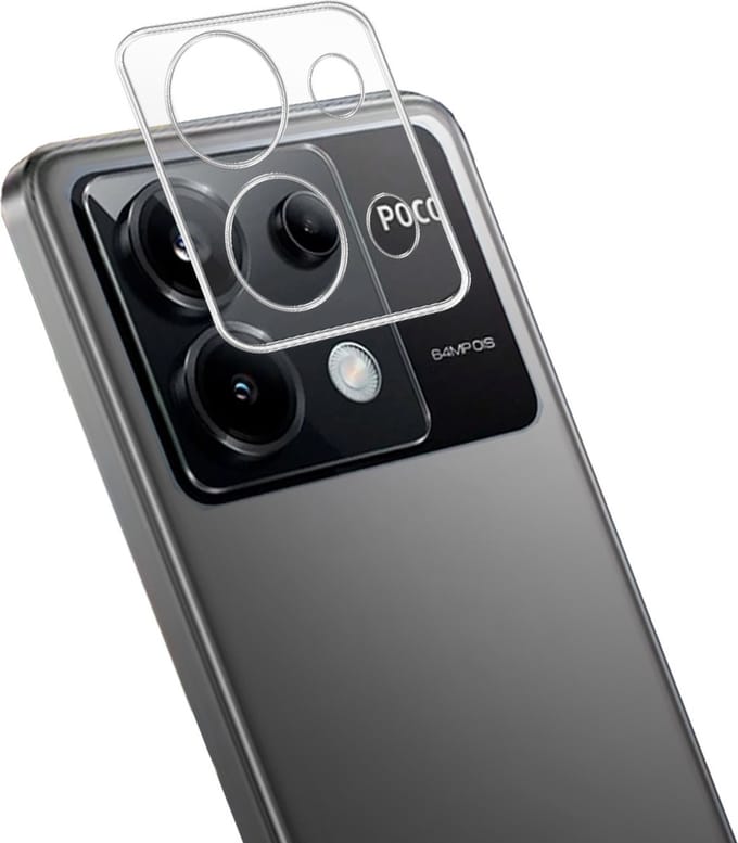 Camera Lens Protector Geschikt voor Xiaomi Poco X6 - Extra Sterk - Camera Screenprotector Beschermglas - Gehard Glas - Tempered Glass - Screen Protector