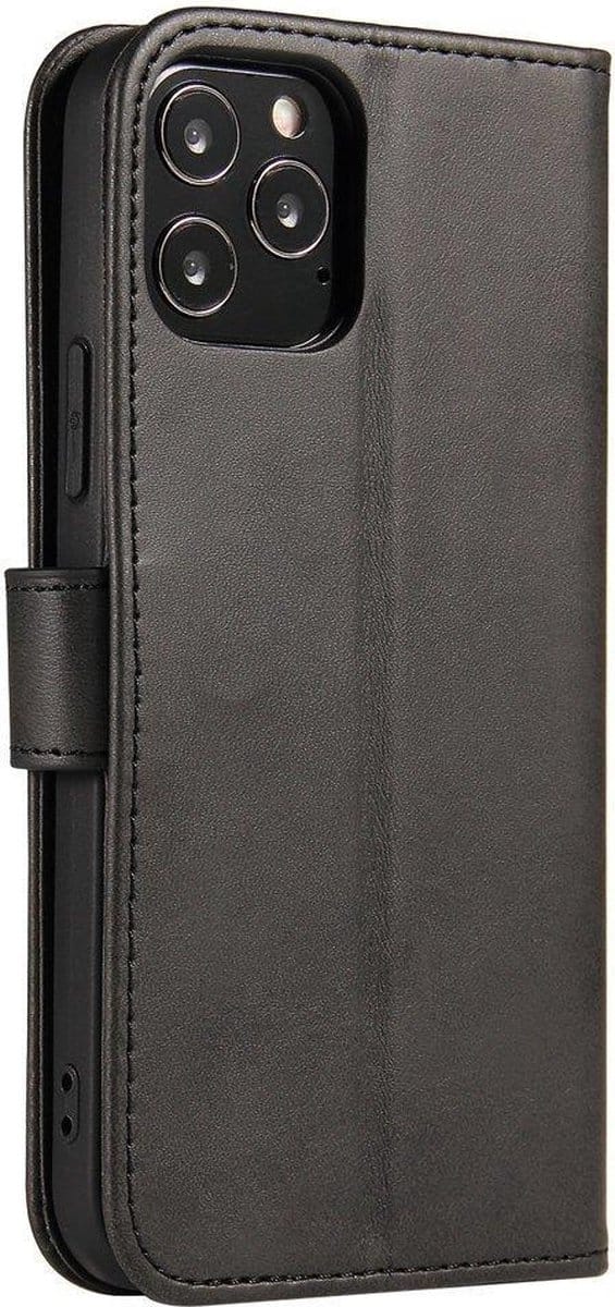 Magnet Case elegante book case met standaard geschikt voor Samsung Galaxy A72 4G zwart