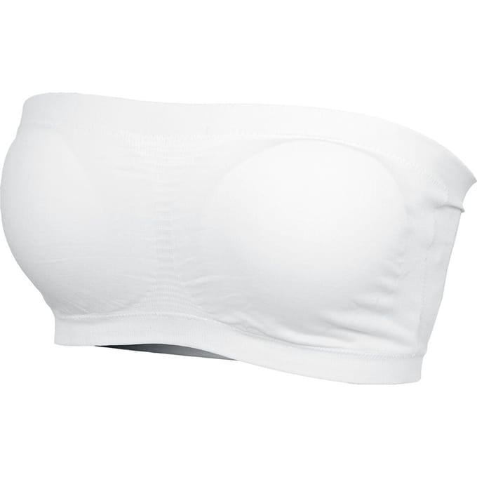 Urban Classics Pads Bandeau Dames Bandeau - wit - L