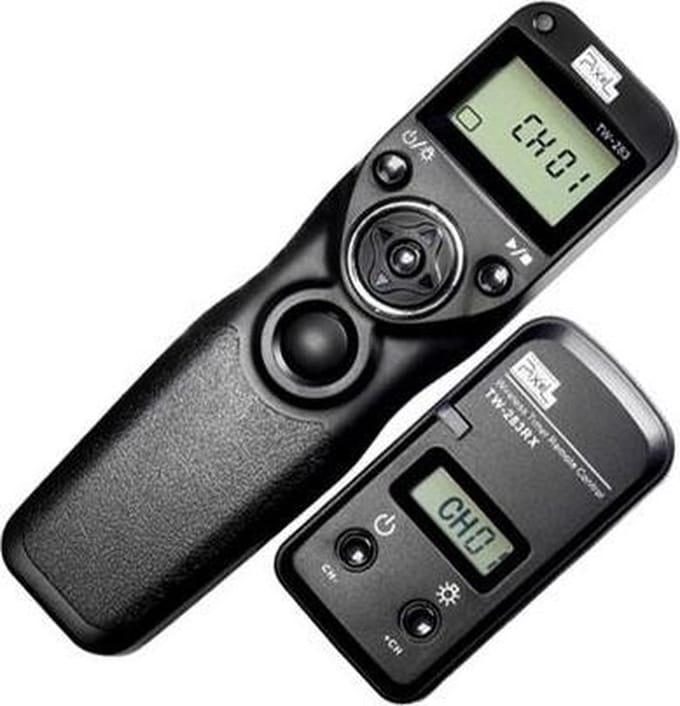 Pixel Afstandsbediening Tw-283/dc0 Draadloos 80 Meter Zwart