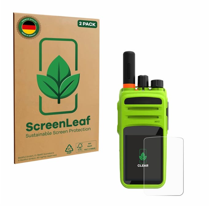 2 Stuks Screenprotector voor Talkpod N58 Plus - Hoogwaardige Beschermfolie transparant