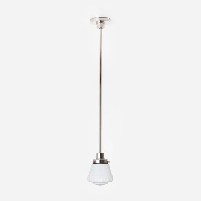 Hanglamp Bold 20's Nikkel - Art Deco Trade
