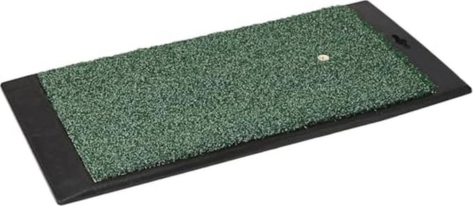Grote Golf Hitting Mat met Gewogen Rubber Basis