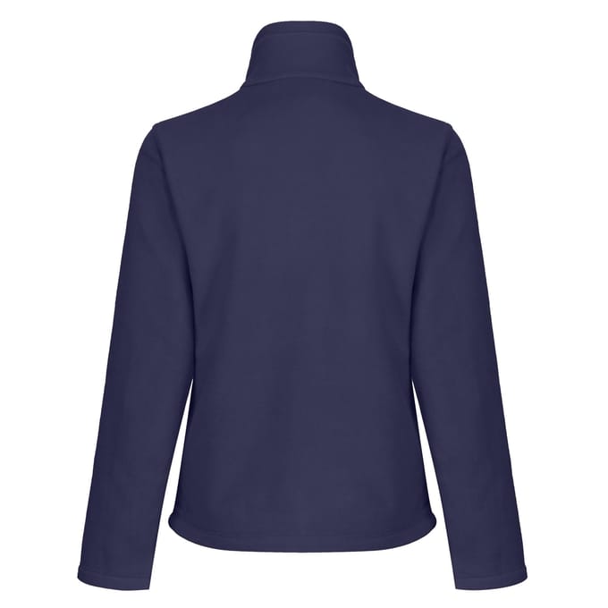 Regatta Dames/Dames Microfleece Full Zip Jas (Donkere marine)