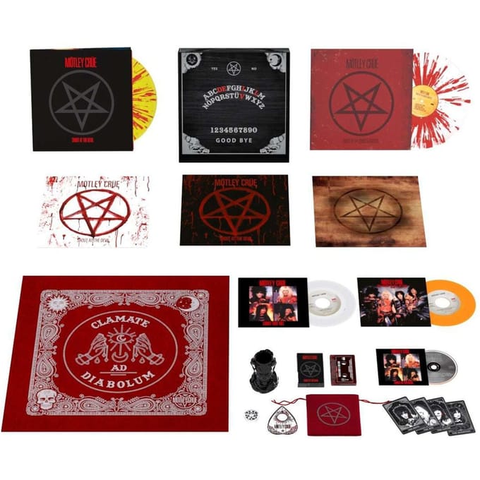 Mötley Crüe - Shout At The Devil (3 LP | 2 7" Single | CD) (40th Anniversary) (Coloured Vinyl) (Limited Deluxe Edition) (Remastered)