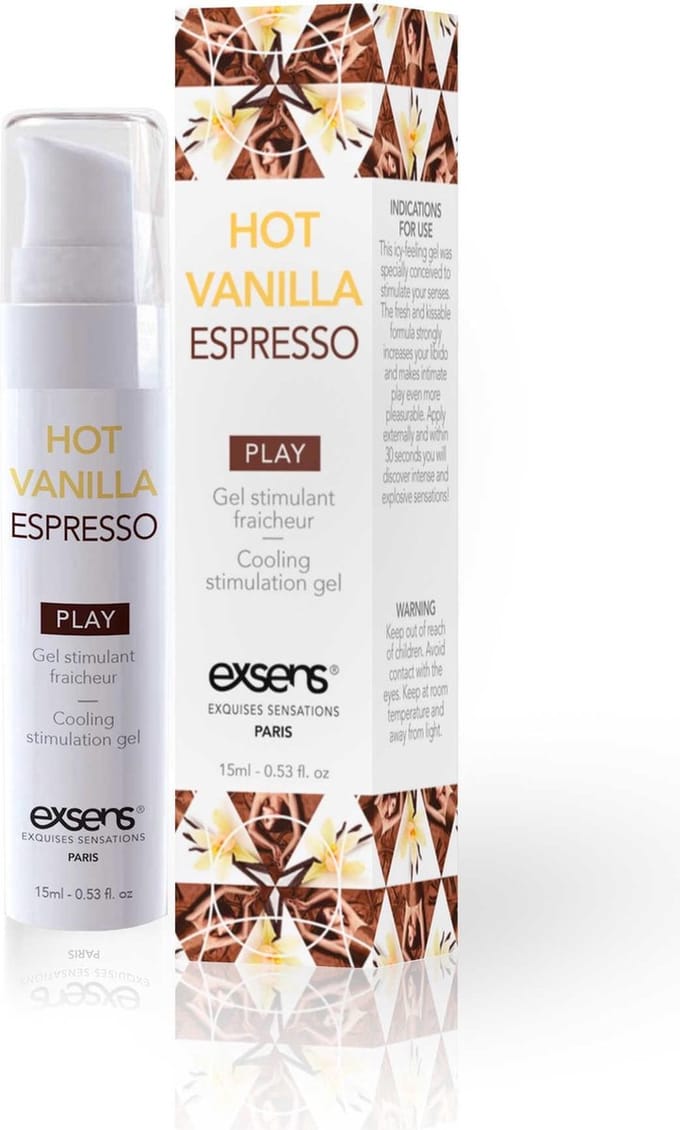 Exsens - Verkoelende & Stimulerende Gel – Vanille Espresso
