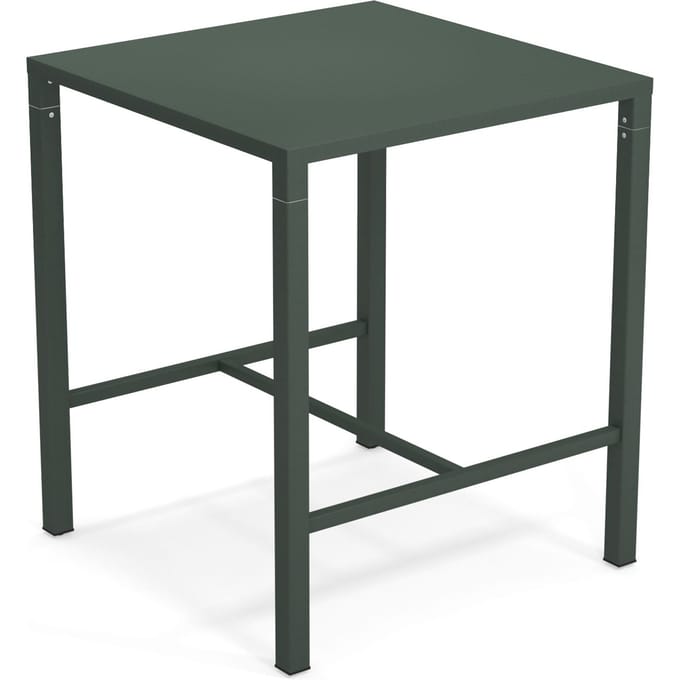 Emu Nova Statafel vierkant - donkergroen - 90 x 90 cm