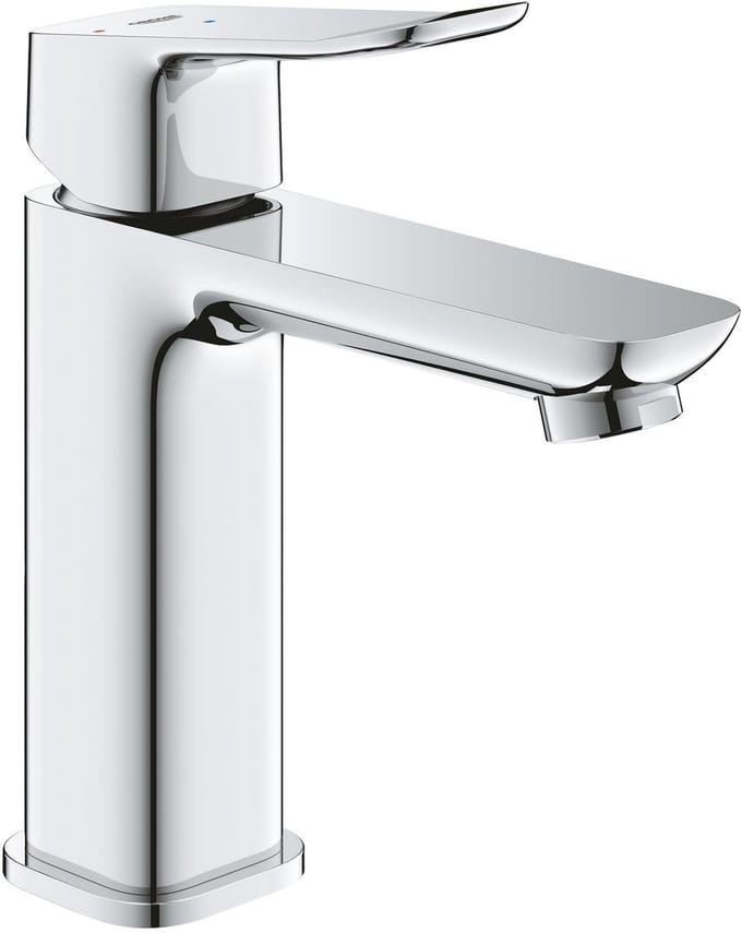 GROHE Dice Wastafelmengkraan - M-Size - Inclusief Push-Open Waste - Chroom