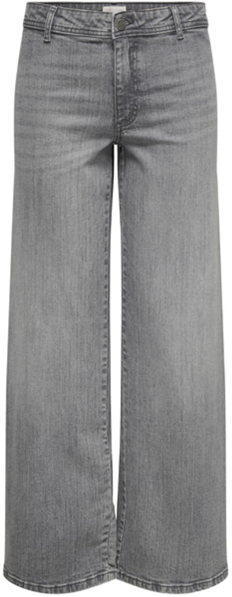JDY - JDYVANESSA MIDWAIST WIDE JEANS GREY - Dames - Jeans