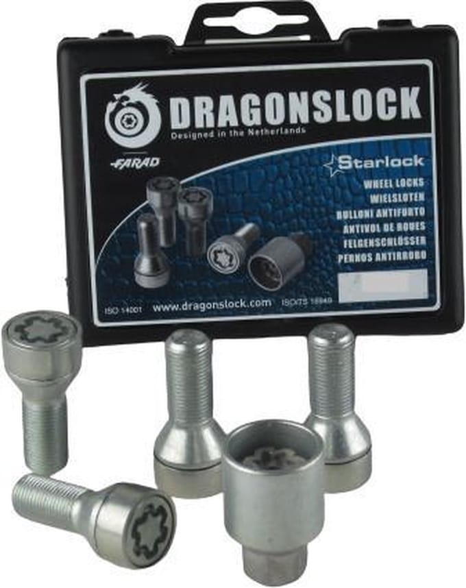 Dragonslock Velgenslot - Wielslot Set Mini Paceman Vanaf 2012 - Verzinkt - Beste Keus