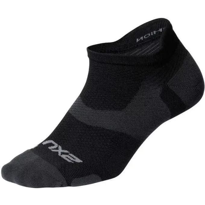 2xu Sokken Vectr Lightcushion Nylon Zwart Maat 46,5/48,5