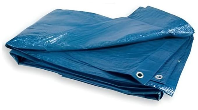 Angerman Serie - Afdekzeil - 3x3m - Versterkte Rand - Aluminium Oogringen