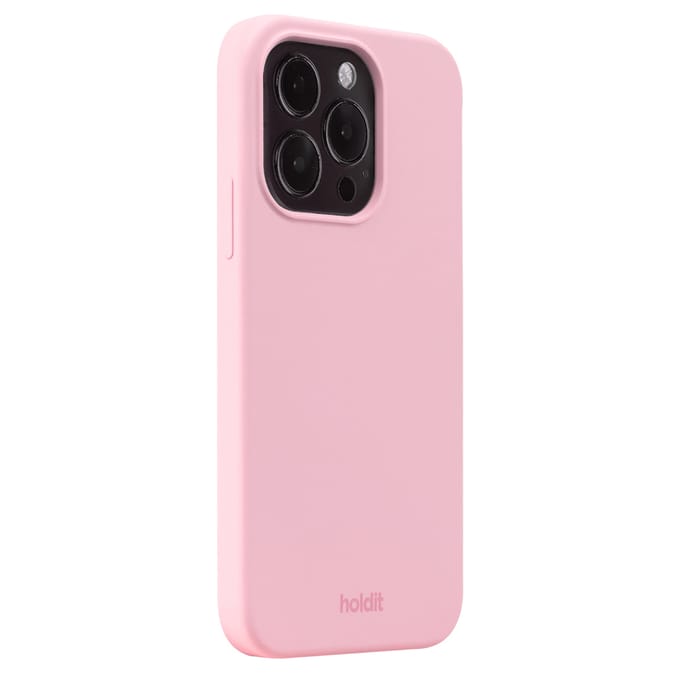 Holdit Silicone Case geschikt voor Apple iPhone 15 Pro - Pink
