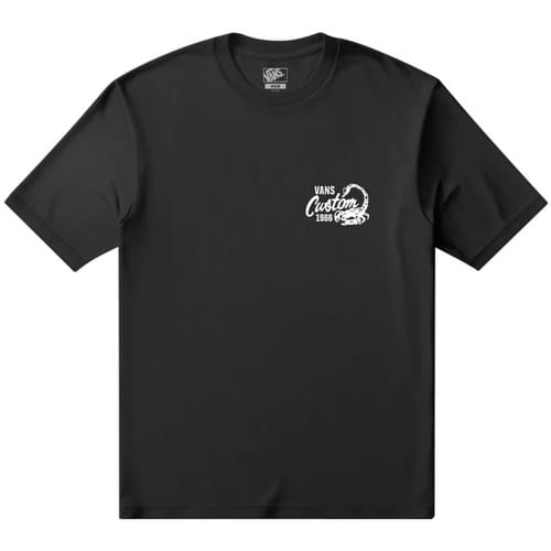 T-shirt Vans Vn000x2sblk1 Custom Cat Tee
