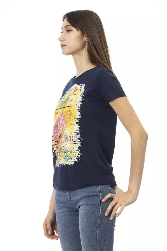 Flamingo Graphic T-shirt Korte Mouw Ronde Hals