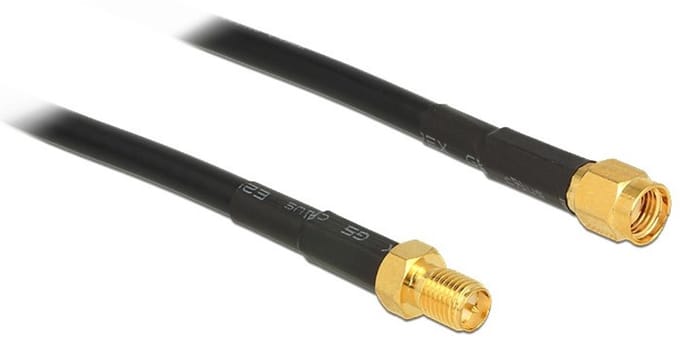 Delock - SMA Reverse Verlengkabel - 5 meter