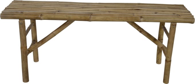 Bank bamboe 120cm