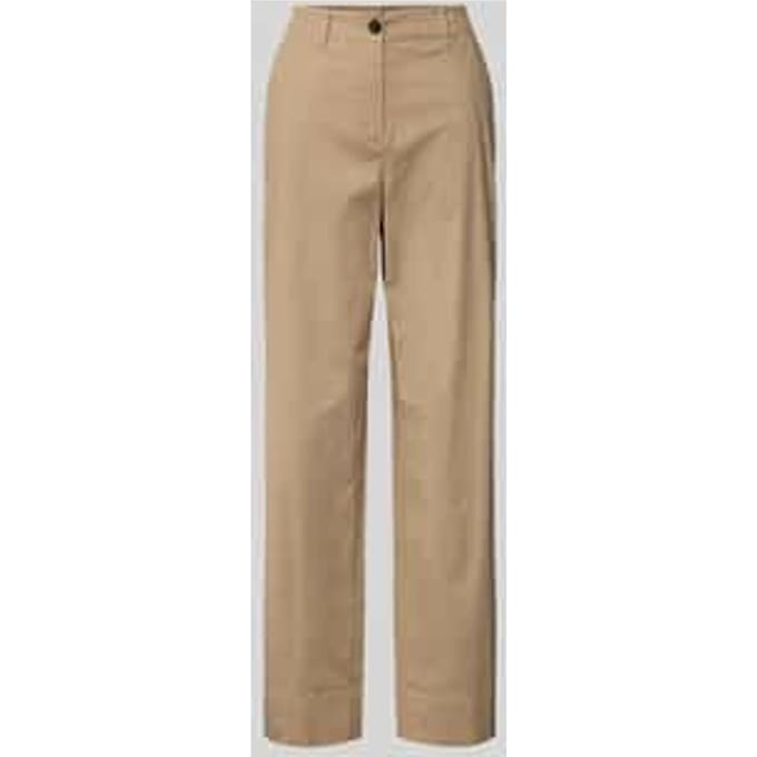 Wide leg culotte van katoenmix