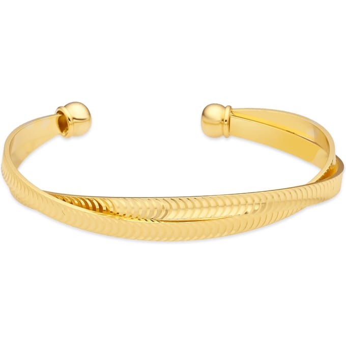 Luxenter Armband met 18-karaats geelgouden afwerking - Wynje